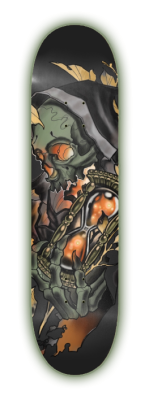 The Reaper Skate Deck (Gray)